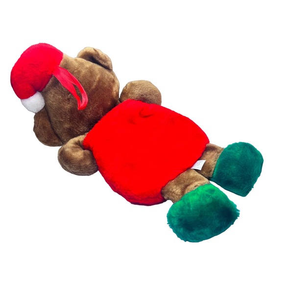 North American Bear Christmas Plush Toy Stocking - Picture 2 of 2